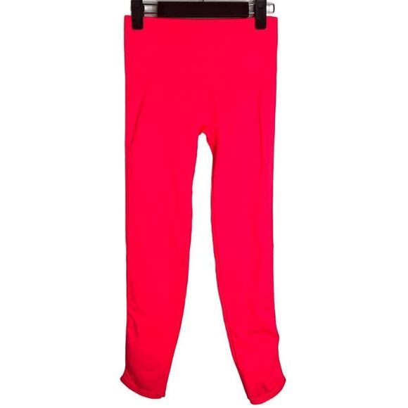 FP Movement Think Free Pull On High Waisted Yoga Leggings Hot Pink Women's M/L - Picture 1 of 7